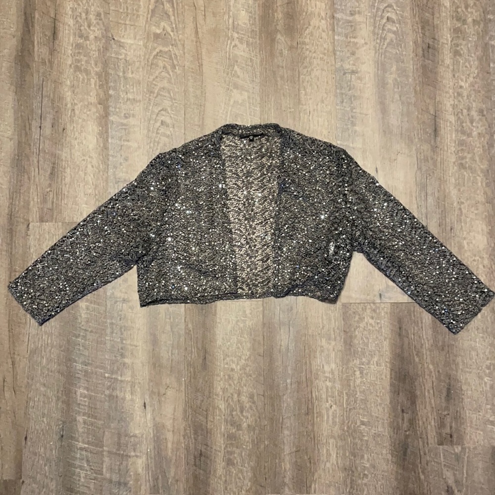 Marina lace and sequins jacket